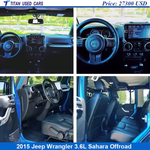 Used 2015 Jeep Wrangler for Sale Interior