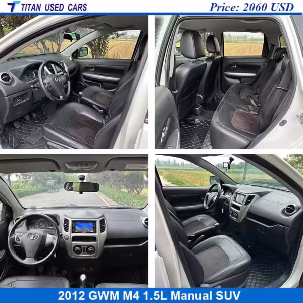 interior of the 2012 Used GWM M4 1.5L