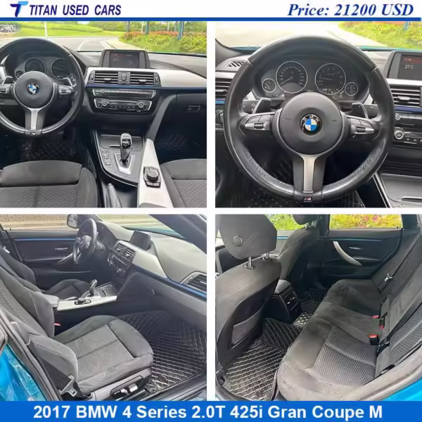 2017 BMW 4 Series Coupe Used for Sale Interior