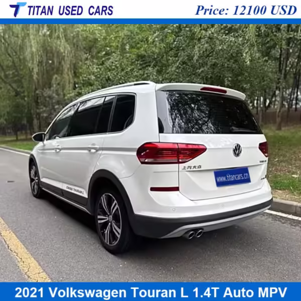 white Second Hand VW Touran 2021 near me