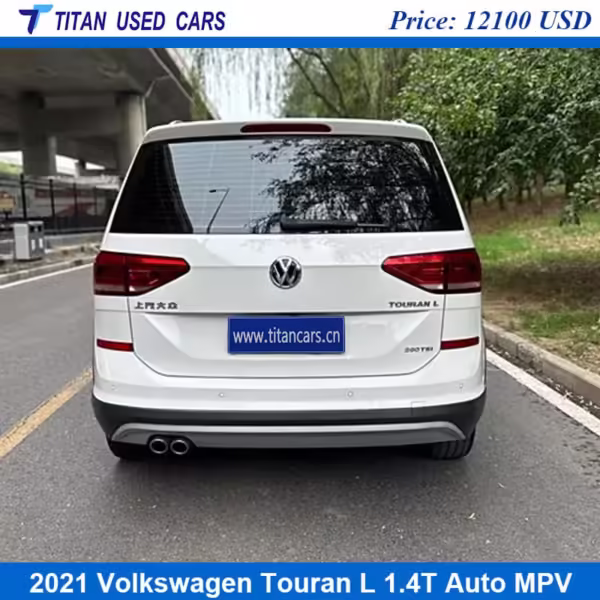 white Second Hand VW Touran 2021 from china