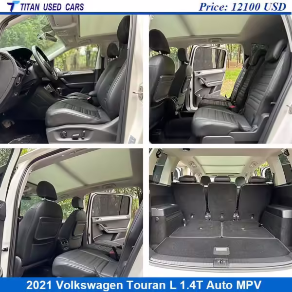 interior of the Second Hand VW Touran 2021