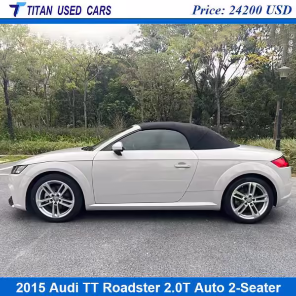 silver 2015 Audi TT RS