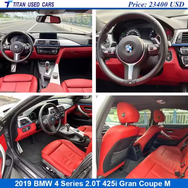 Used BMW 4 Series Coupe 2019 for Sale Interior