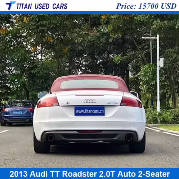 white Used Audi TT 2013 2.0 TFSI in africa