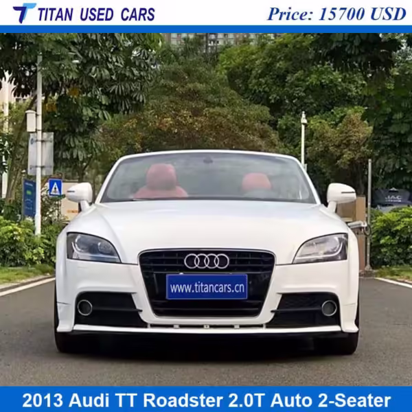 white Used Audi TT 2013 2.0 TFSI
