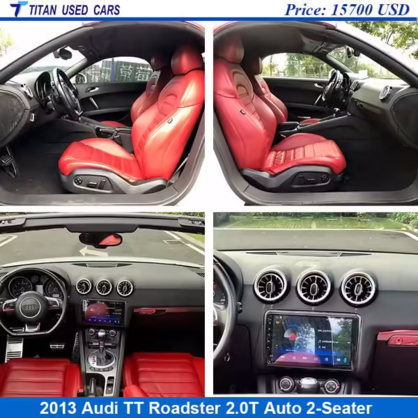 interior of the Used Audi TT 2013 2.0 TFSI