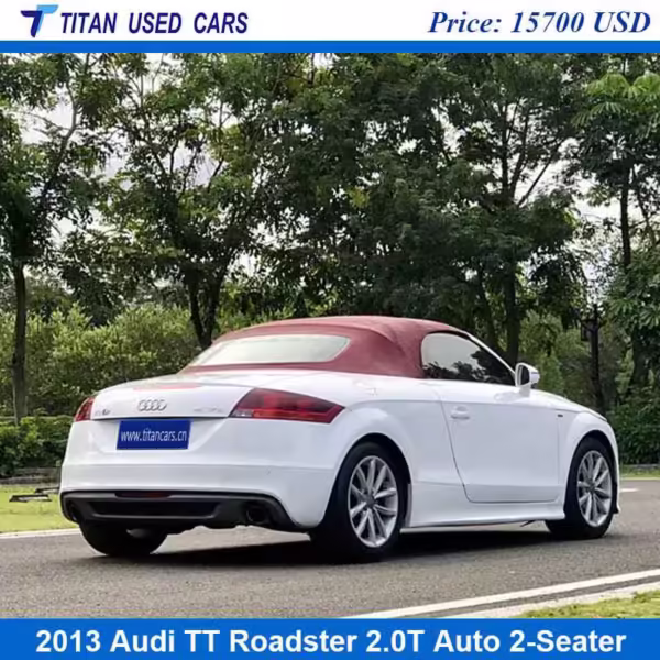 white Used Audi TT 2013 2.0 TFSI for sale