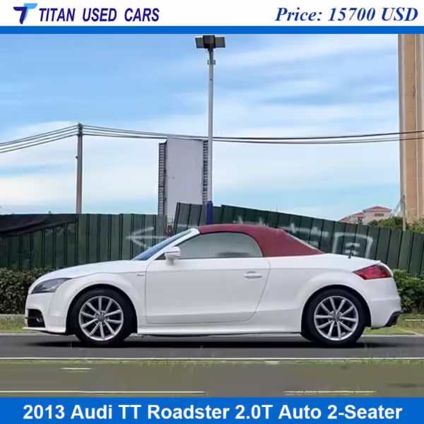 white Used Audi TT 2013 2.0 TFSI
