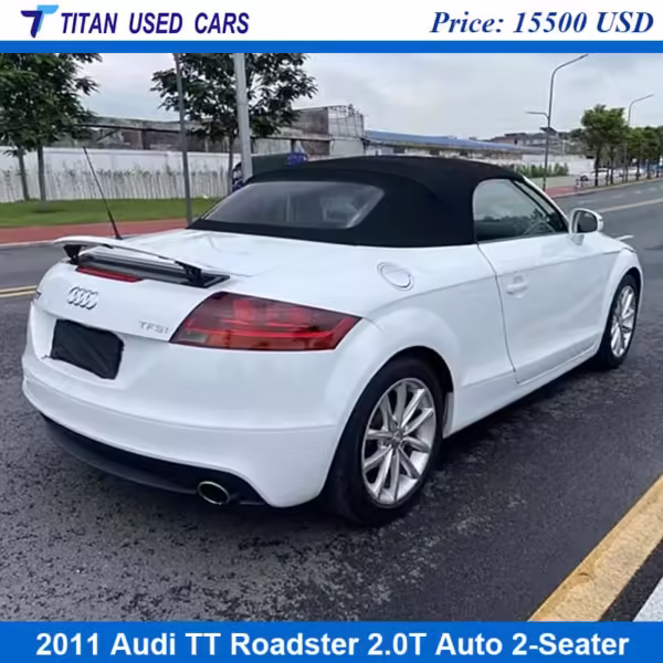 white Used 2011 Audi TT RS