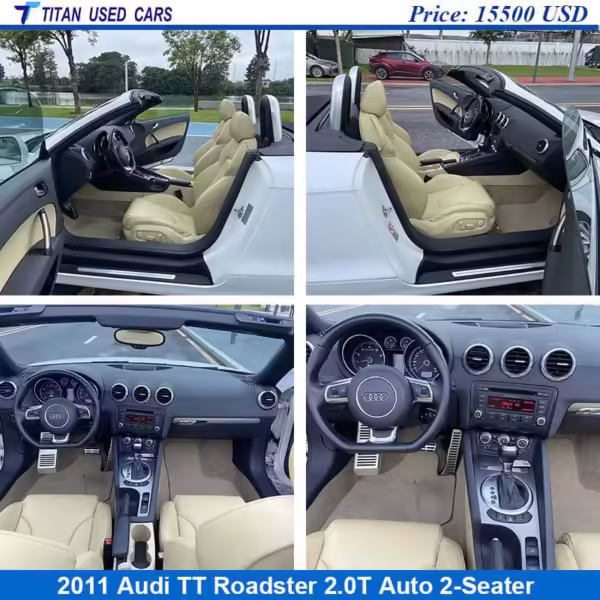 interior of the Used 2011 Audi TT RS