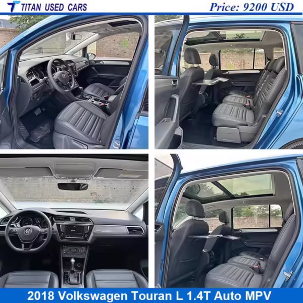 interior of the Used Volkswagen Touran 2018