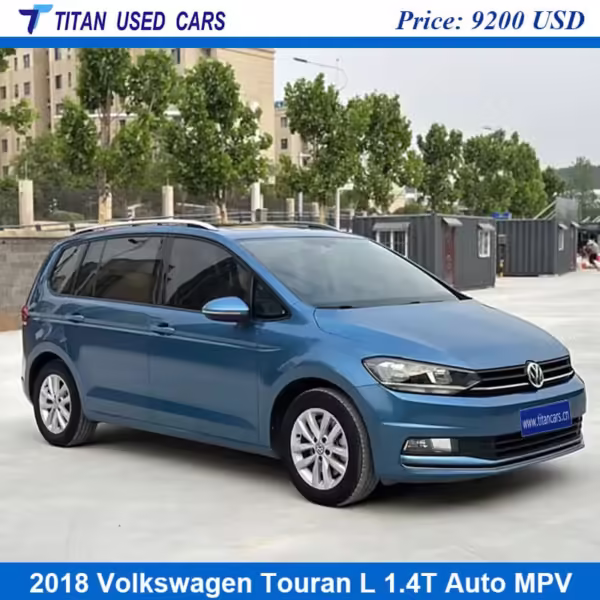 blue Used Volkswagen Touran 2018 from china