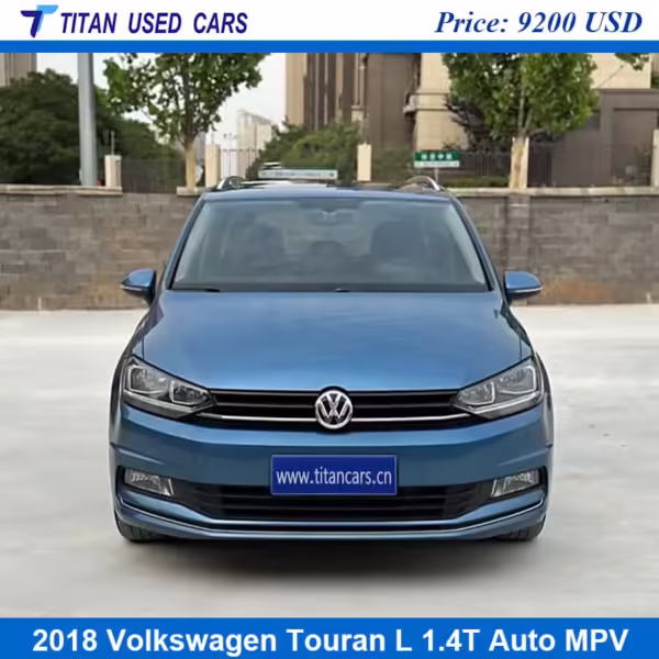 blue Used Volkswagen Touran 2018 near me