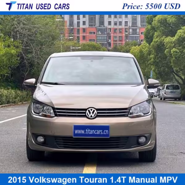 brown Second Hand VW Touran 2015 near me