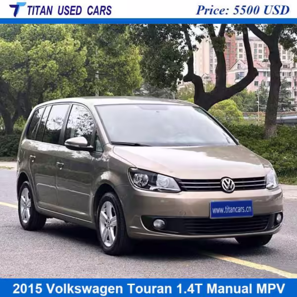 brown Second Hand VW Touran 2015 from china