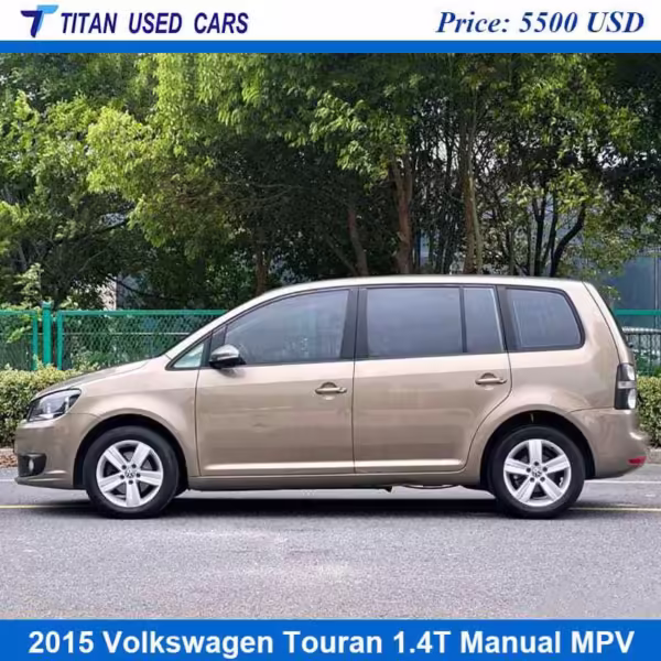 brown Second Hand VW Touran 2015 near me