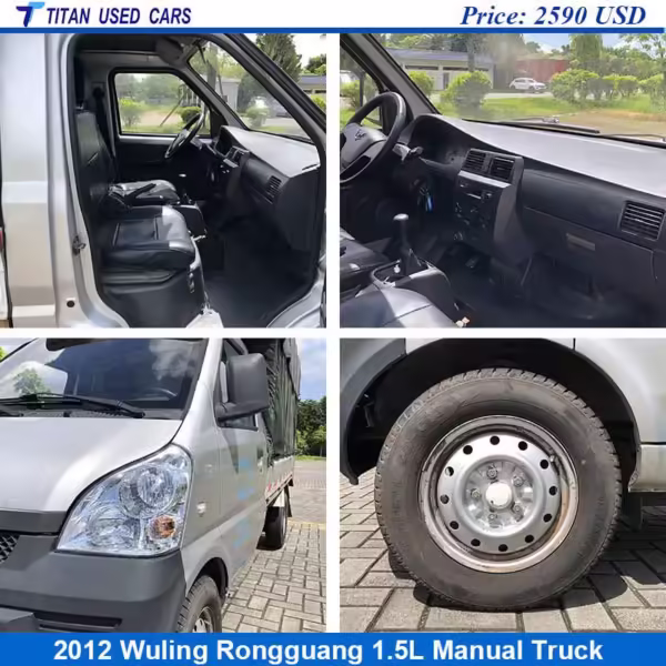 Used 2012 Wuling Rongguang Mini Truck for Sale Interior