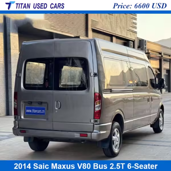 silver 2014 Saic Maxus V80