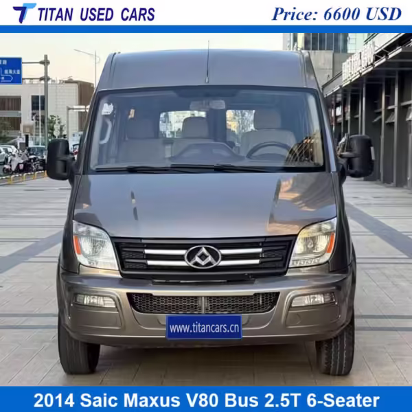 silver 2014 Saic Maxus V80