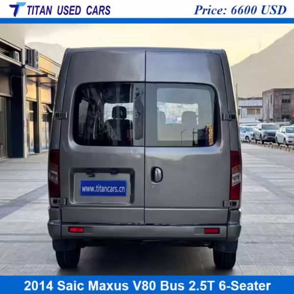 silver 2014 Saic Maxus V80