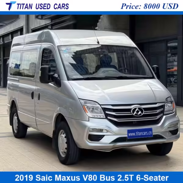 silver 2019 Saic Motor Maxus V80 from china