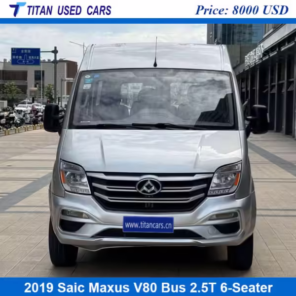 silver 2019 Saic Motor Maxus V80 from china