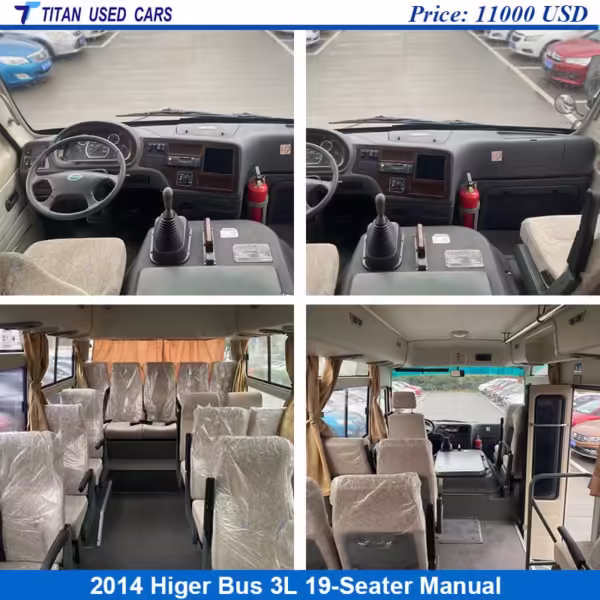 Used Higer Bus for Sale 2014 china export