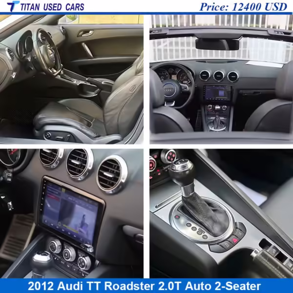 interior of the Used 2012 Audi TT Roadster