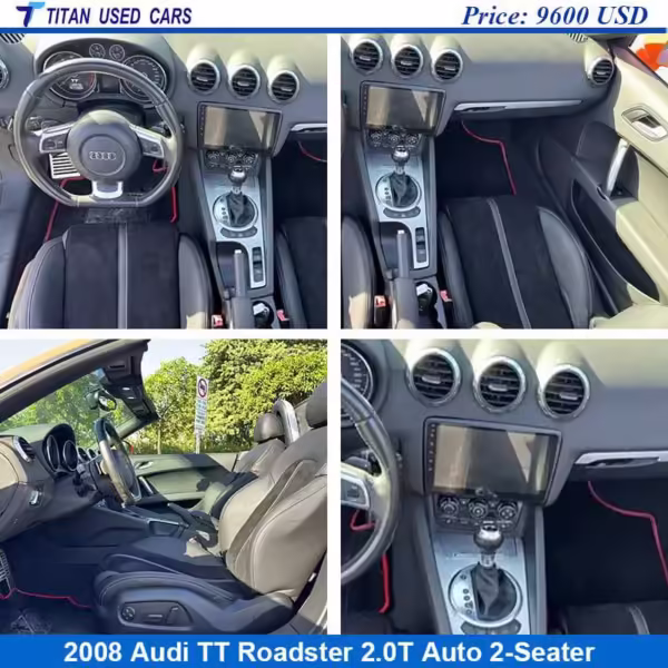 interior of the Used 2008 Audi TT 2.0T