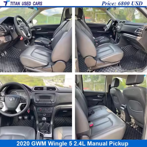 interior of the Used 2020 Great Wall Wingle 5