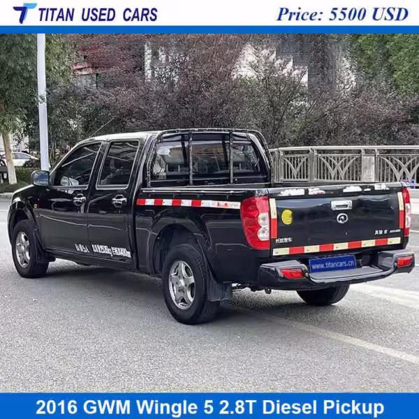 black Used 2016 GWM Wingle 5 in nigeria