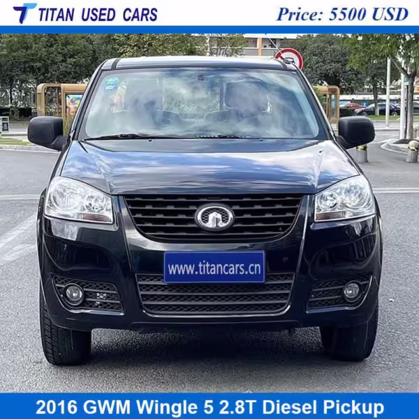 black Used 2016 GWM Wingle 5
