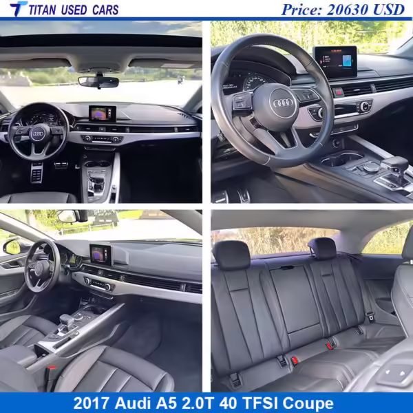 Used 2017 Audi A5 Coupe for Sale Interior