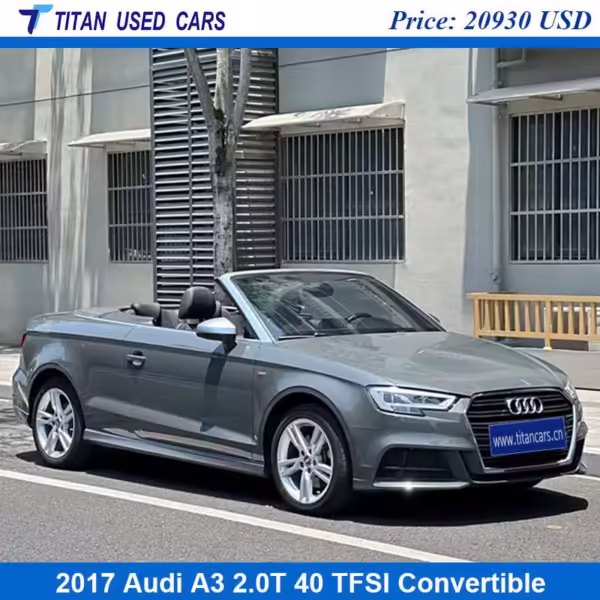 Used 2017 Audi A3 Convertible for Sale in Africa