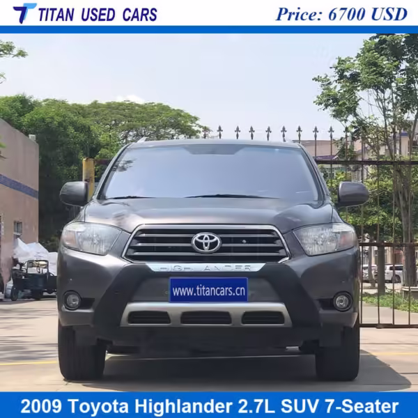 Silver/Grey Used 2009 Toyota Highlander SUV Near Me