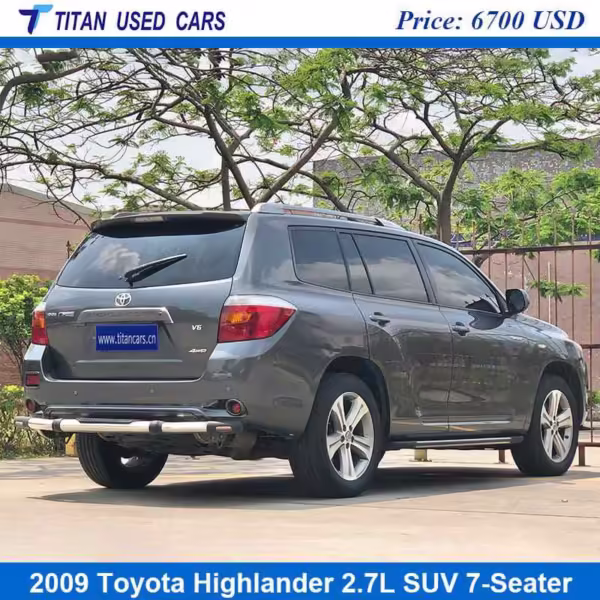 Silver/Grey Used 2009 Toyota Highlander SUV