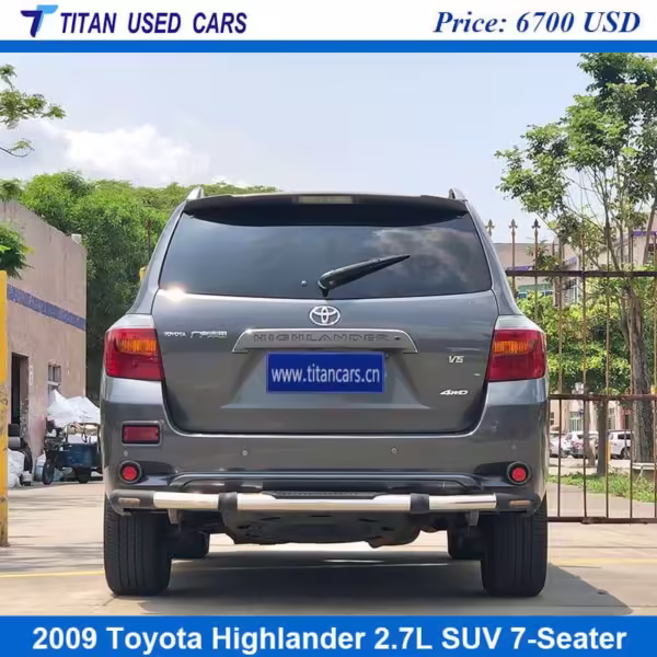 Silver/Grey Used 2009 Toyota Highlander for Sale
