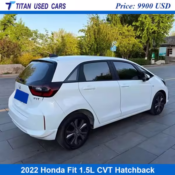 White Used Honda Fit 2022 for Sale Near Me