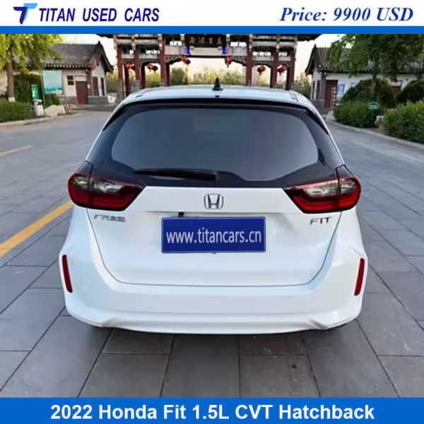 White Used Honda Fit 2022 for Sale Hatchback Near Me