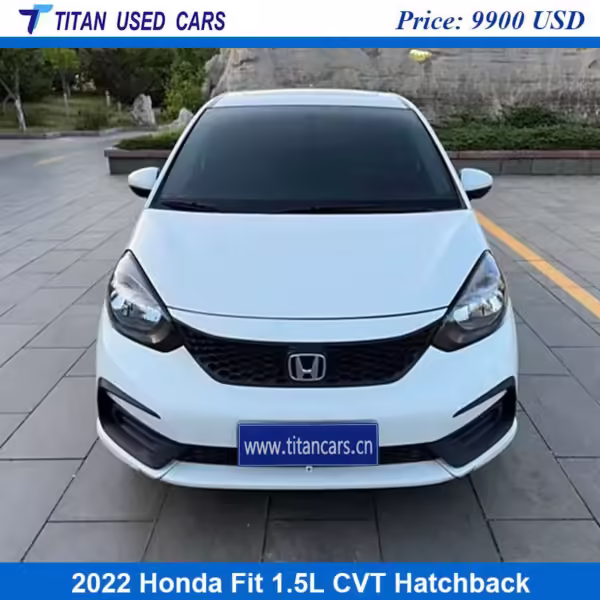 White Used Honda Fit 2022 for Sale Price Near Me