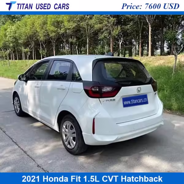 White Used Honda Fit 2021 for Sale Near Me in Africa
