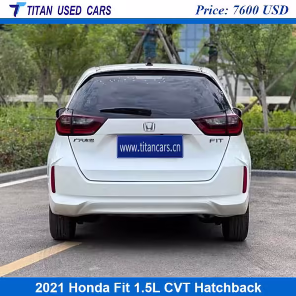 White Used Honda Fit 2021 for Sale Near Me Price
