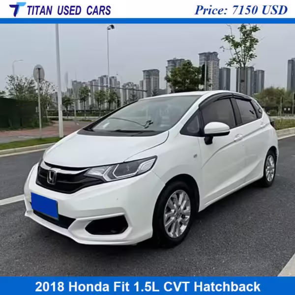 White Used 2018 Honda Fit for Sale