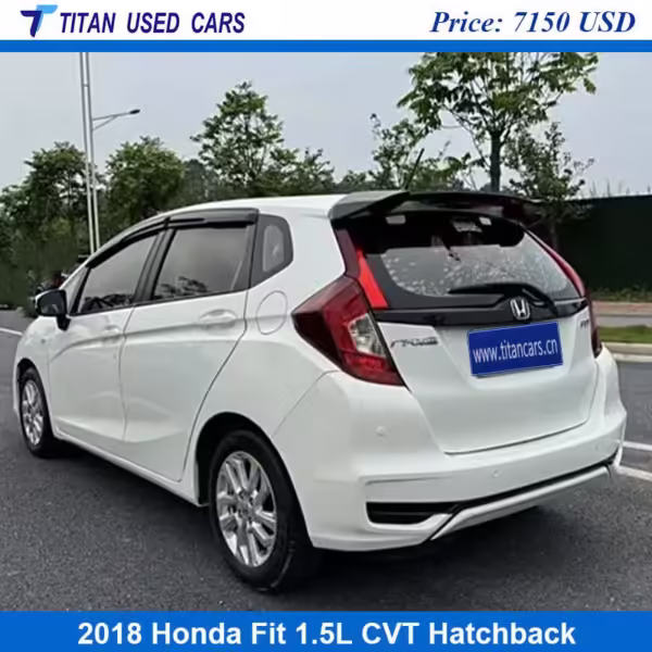 White Used 2018 Honda Fit for Sale Price Near Me