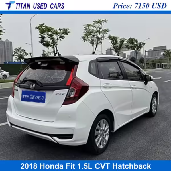 White Used 2018 Honda Fit for Sale Near Me