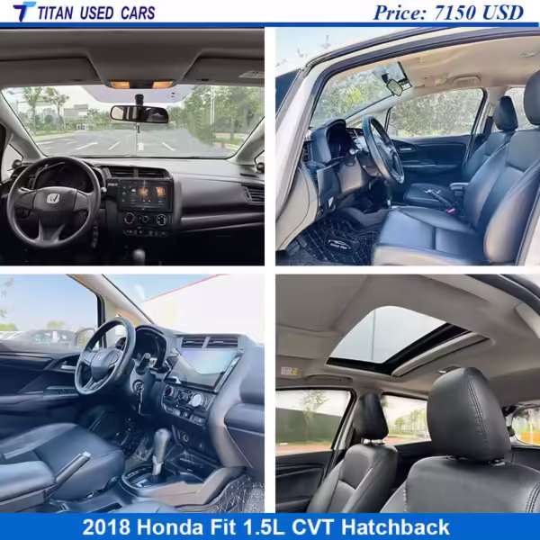 White Used 2018 Honda Fit for Sale Details