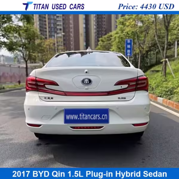 White Used 2017 BYD Qin Price Near Me