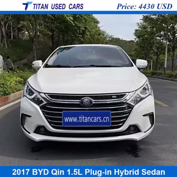 White Used 2017 BYD Qin Price