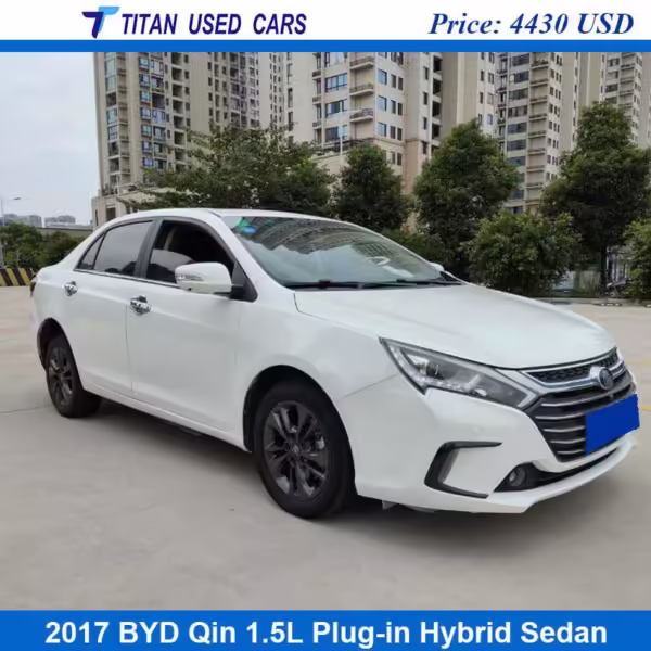 Used 2017 BYD Qin Price White Sedan